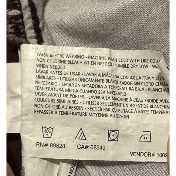 Gloria Vanderbilt Jeans Womens Size 14 Medium Burgundy Denim Pants 5 Pocket - Picture 8 of 8